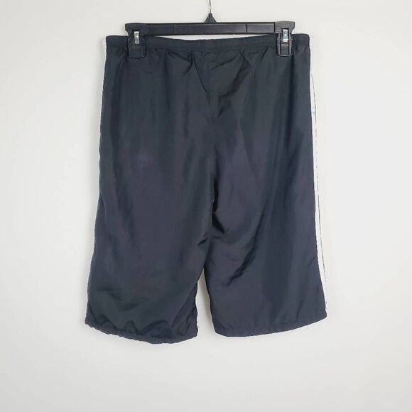 Adidas Men's Small Black 3-stripe Shorts - Picture 3 of 4